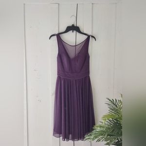 Deep Purple David's Bridal dress